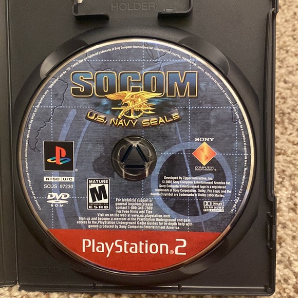 PS2 Greatest Hits Socom US Navy Seals game - in EXCELLENT CONDITION - Picture 4 of 7